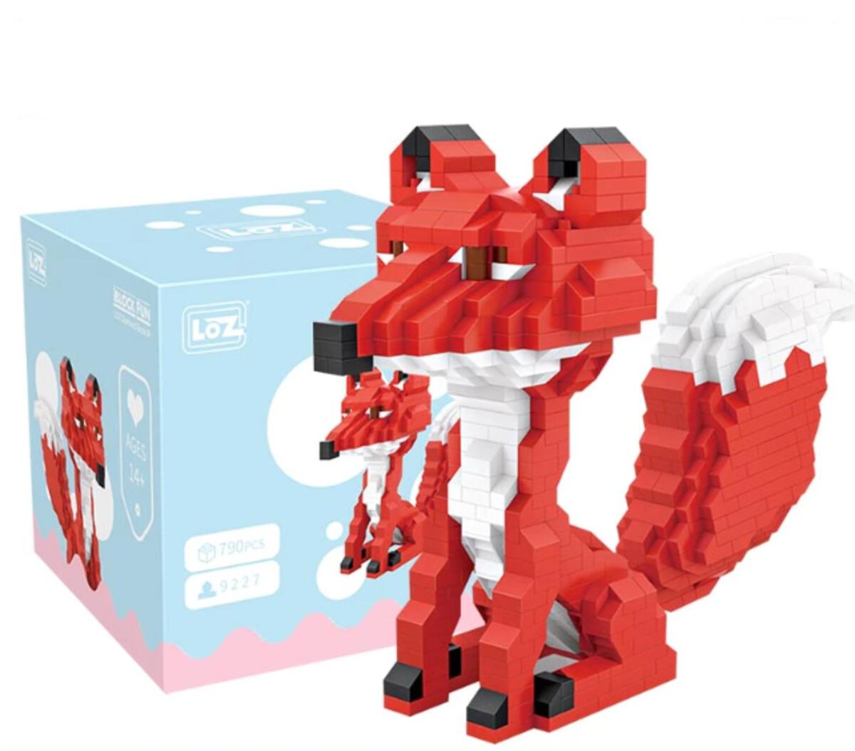 FOX LOZ Mini Block Building Bricks Set Cartoon Character