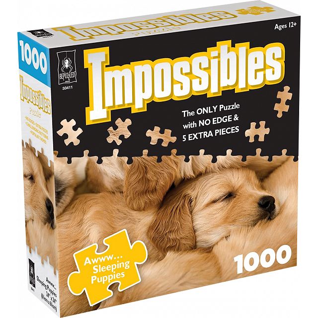 Impossibles Puzzles: Awww... Sleeping Puppies