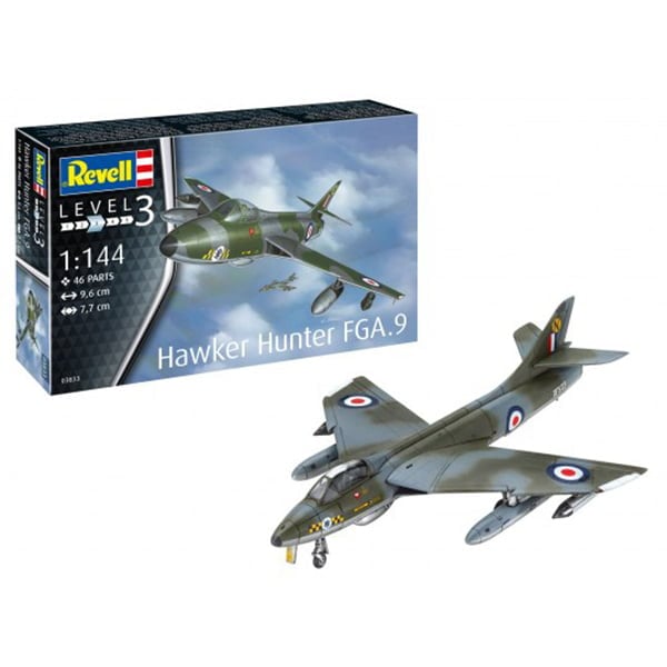 Revell Hawker Hunter FGA.9 1/144 Scale RVG 03833