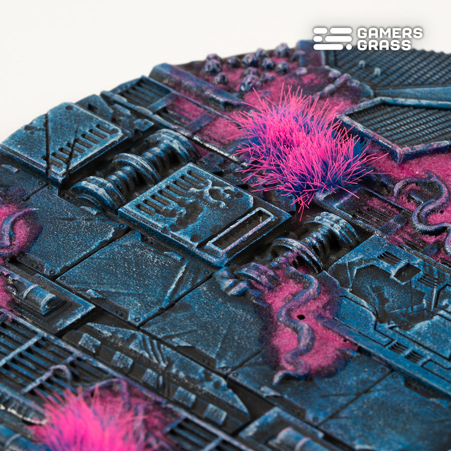 Gamers Grass Battle Ready Bases - Alien Infestation - Round 90mm (x1)