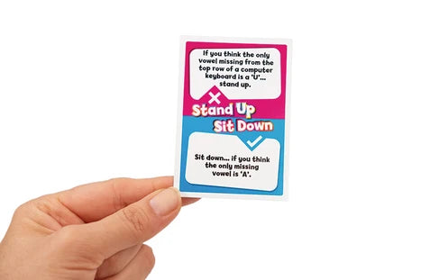 Stand Up! Sit Down?
