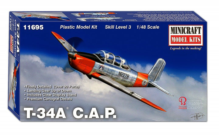 Minicraft Beechcraft T-34 C.A.P. 11695