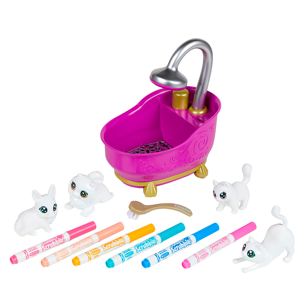 Scribble Scrubbie - Pets Scrub Tub Playset