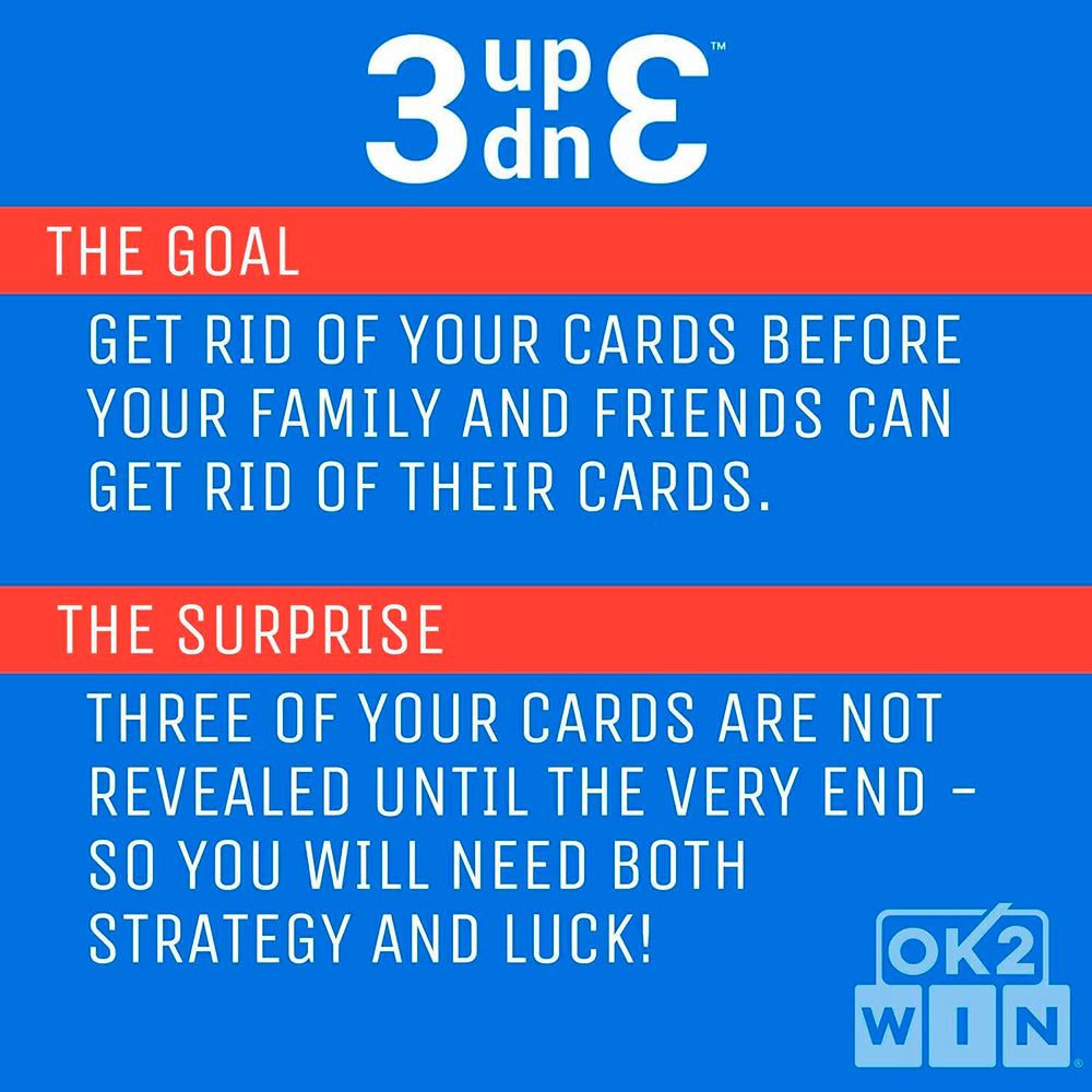 3 Up 3 Down Card Game