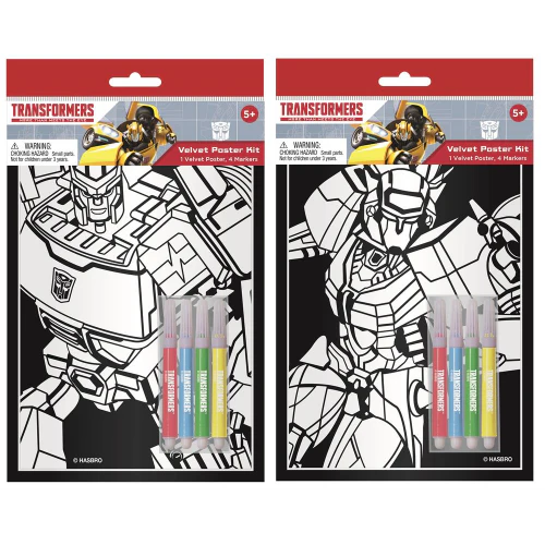 Velvet Coloring Poster Transformers