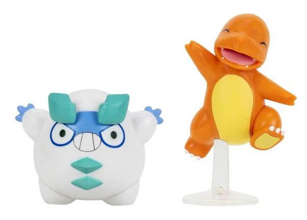 Pokémon Battle Figure Pack Galarian Darumaka + Charmander