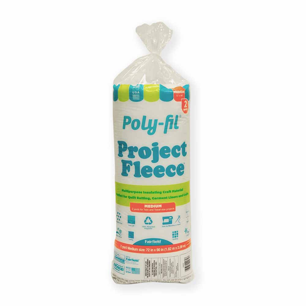 FAIRFIELD Poly-Fil® Project FleeceTM Batting - 183 x 229cm (72″ x 90″)