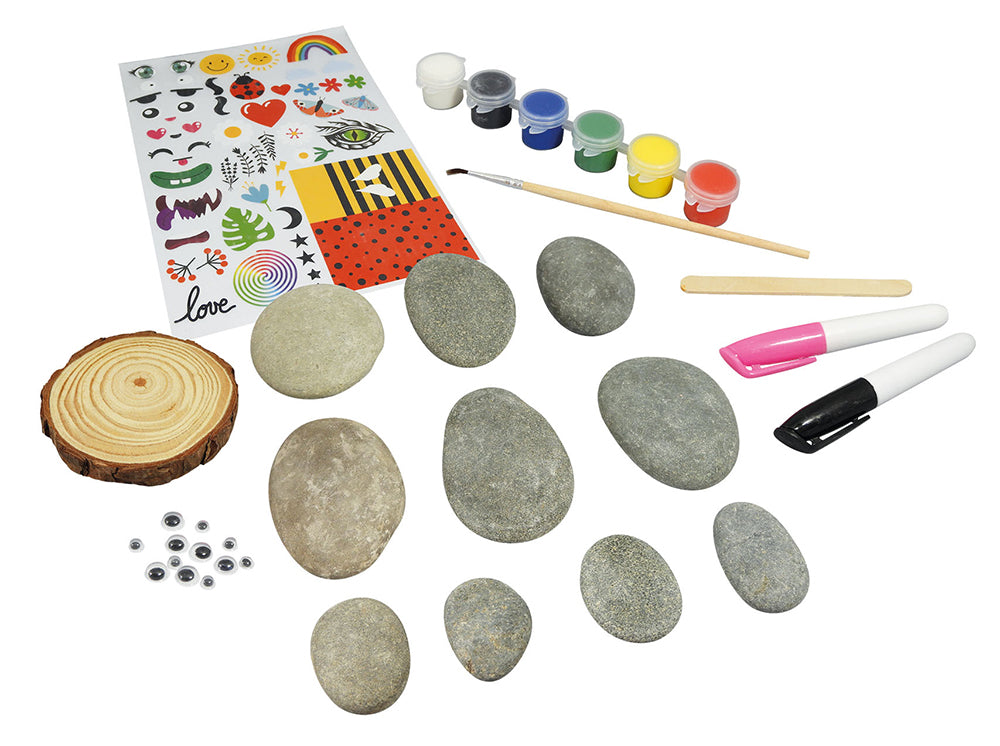 Buki France 4 all Kids - Rock Painting