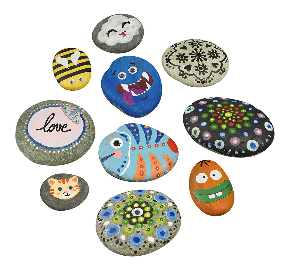 Buki France 4 all Kids - Rock Painting