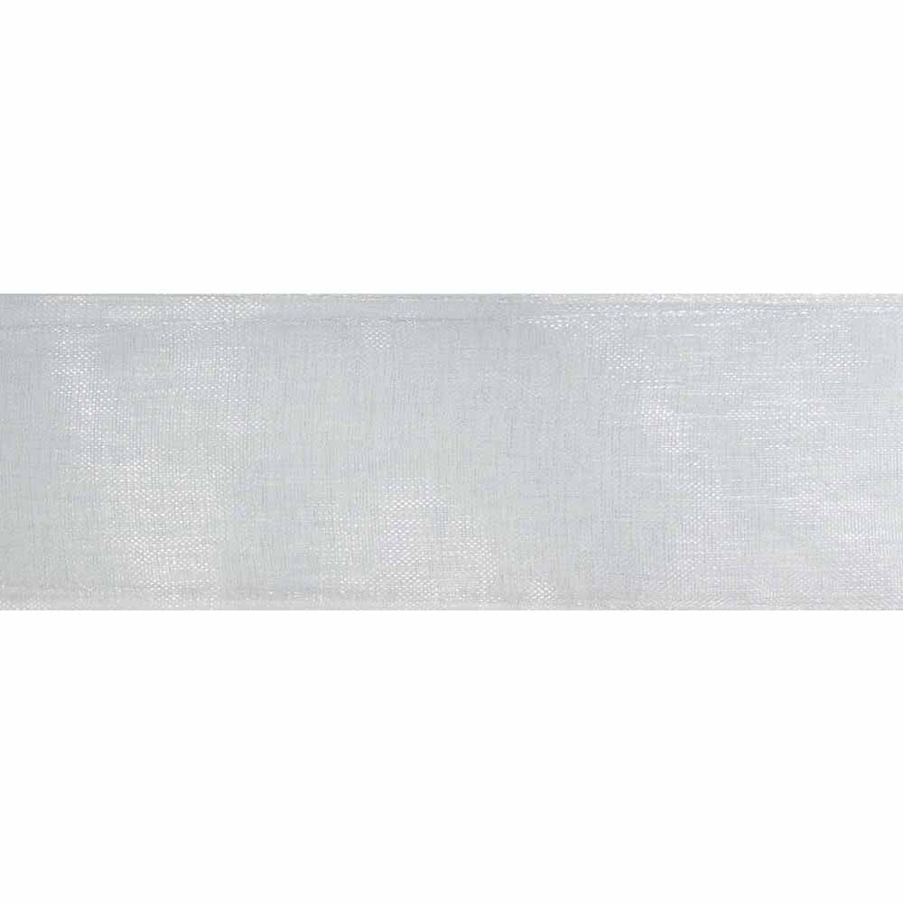 CREATIV DÉCOR Organdy Ribbon 9mm x 40m - White