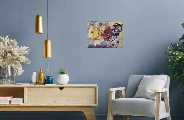 CreArt Paint by Numbers - Kandinsky: Yellow-Red-Blue