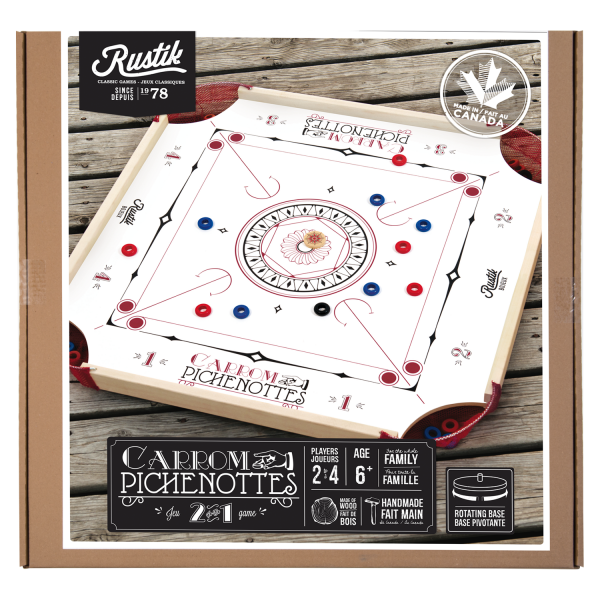 Rustik 2 -in-1 Pinnochi & Carrom