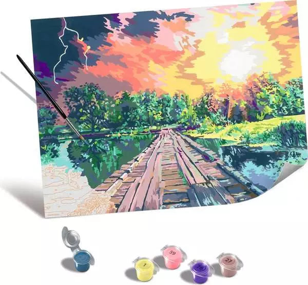 CreArt Paint by Numbers - Magical Light
