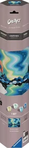 CreArt Paint by Numbers - Northern Lights