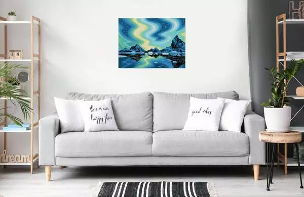 CreArt Paint by Numbers - Northern Lights