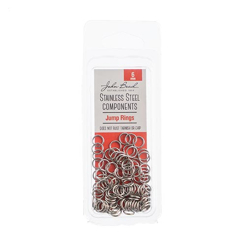 Stainless Steel Jump Ring 6mm 100pcs