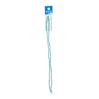 Earth's Jewels 2mm 2Strands x 7in Round Natural Turquoise apx 180pcs