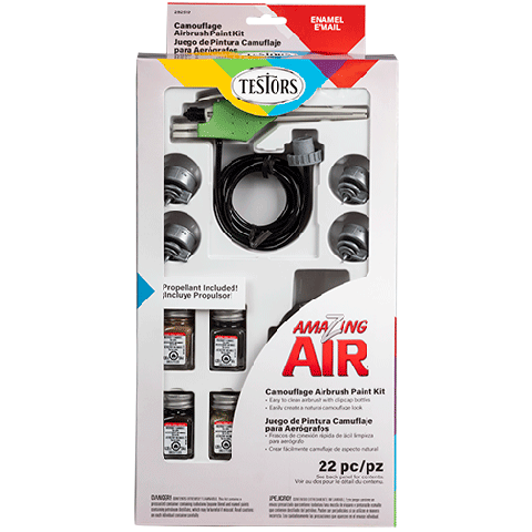 Amazing Air Camouflage Airbrush Kit (Enamel) - 282510