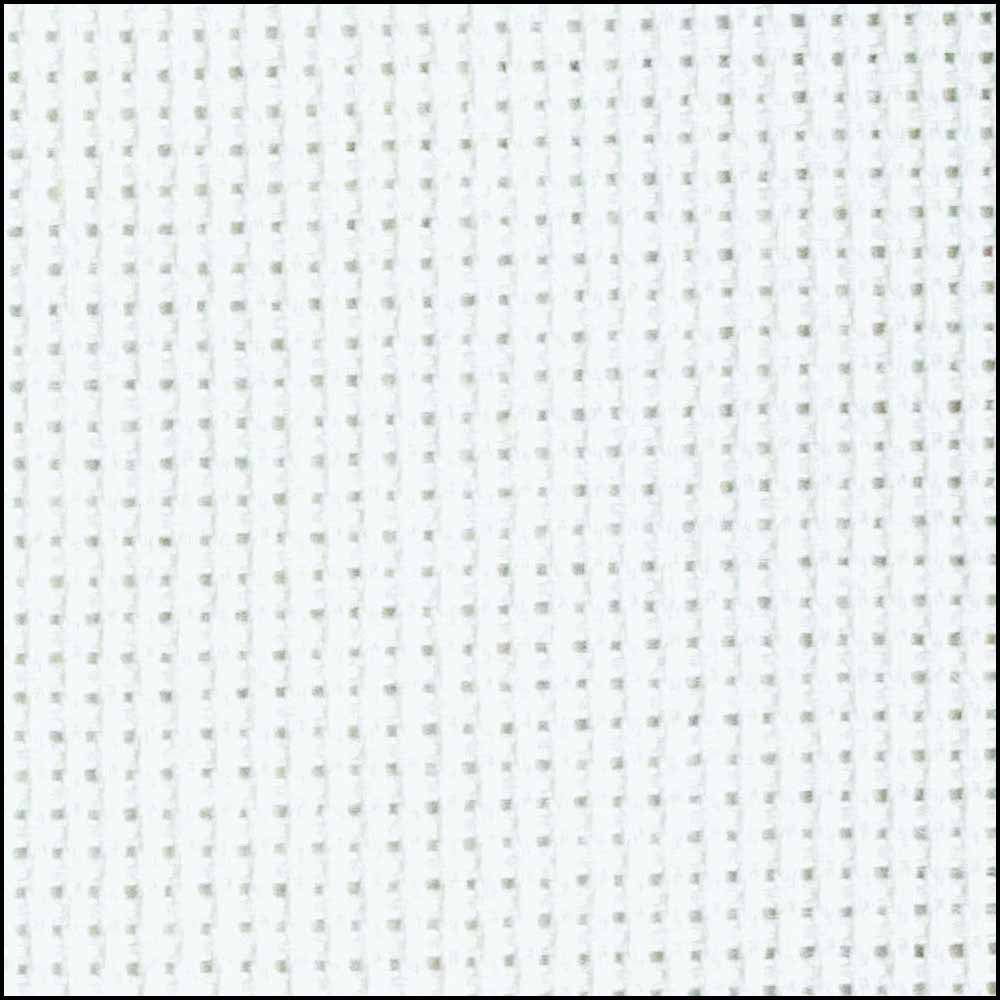 DMC CHARLES CRAFT Cotton Aida 16ct 50.8 x 61cm - White