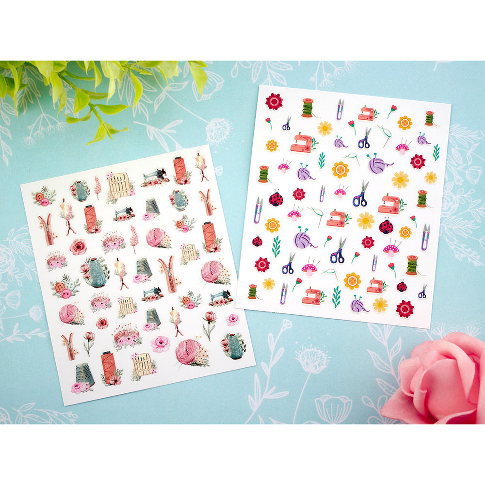 SEW TASTY Nail Decal Stickers