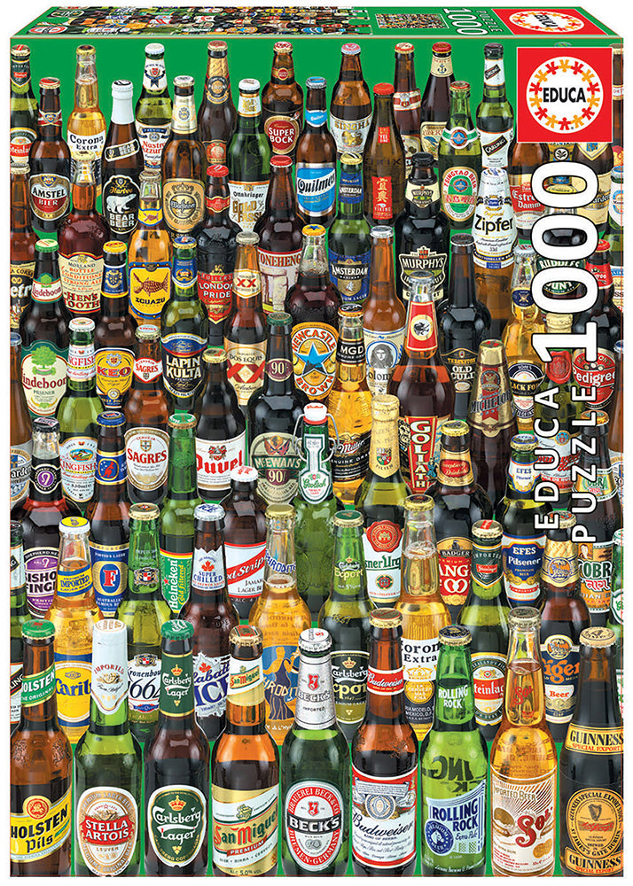 1000 pieces puzzle - Beers
