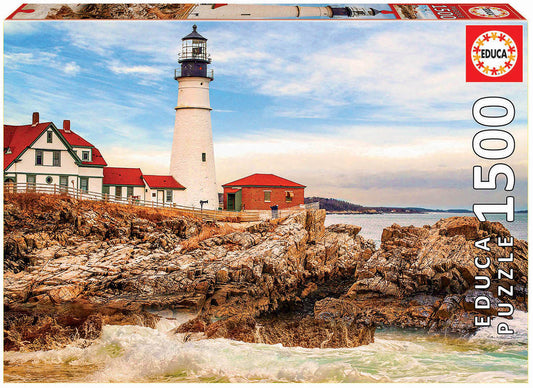 1500 pieces puzzle - Rocky Lighthouse