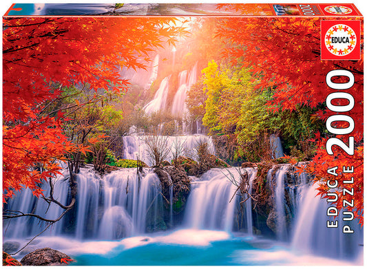 2000 pieces puzzle - Waterfall in Thailand