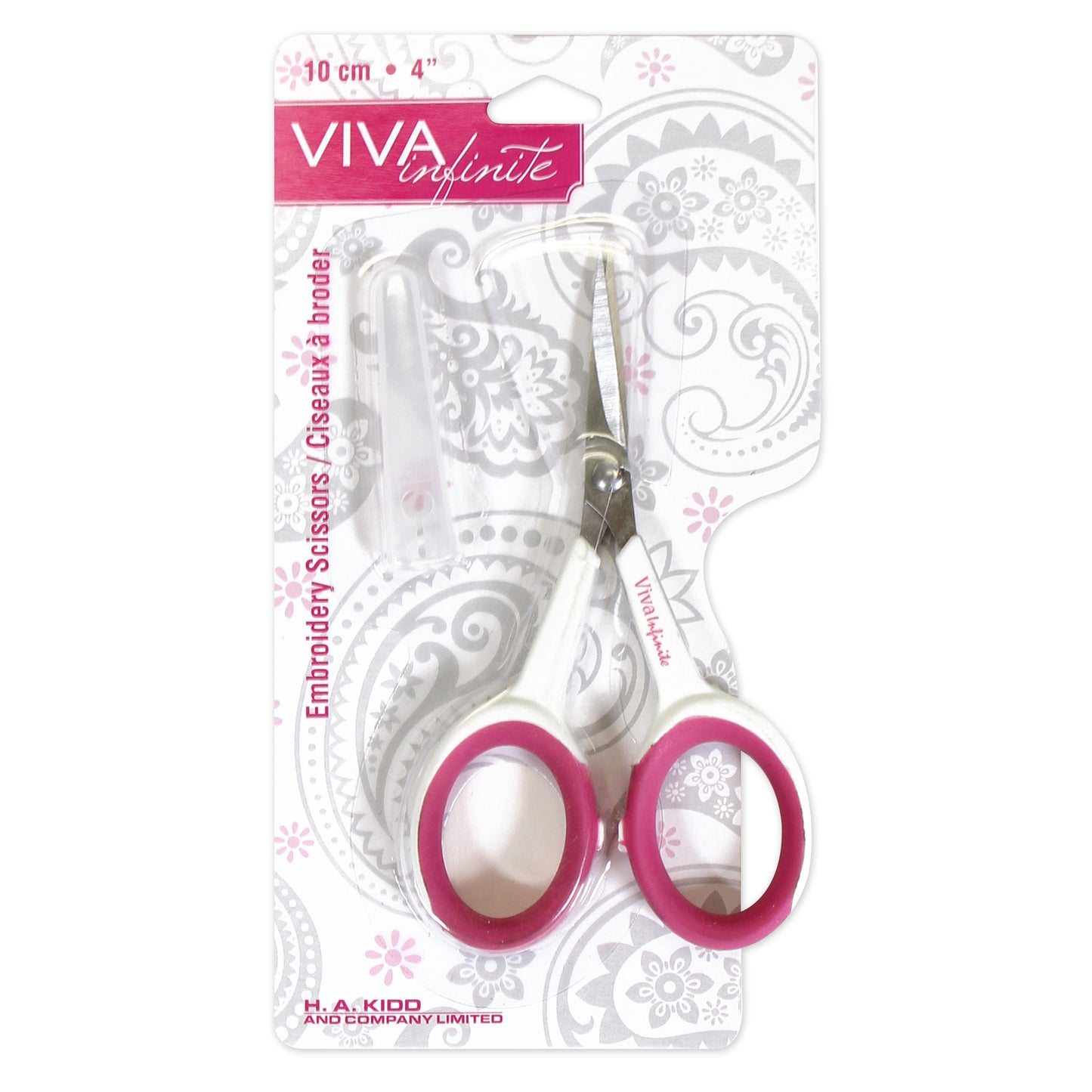 VIVA INFINITE Embroidery Scissors - 4″ (10cm)