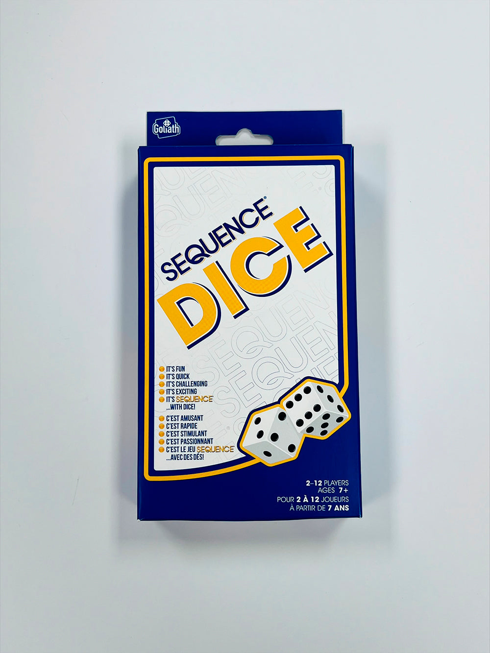 Game Sequence dice - Travel edition