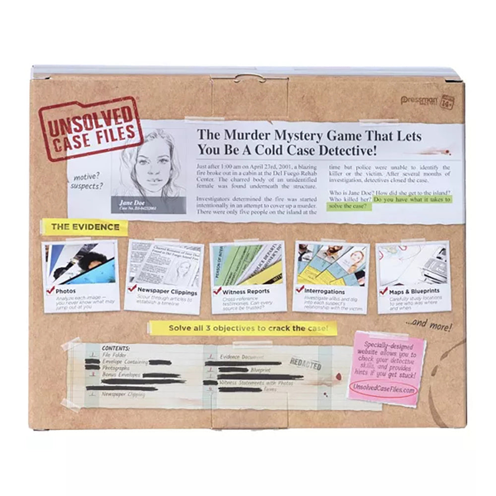 Unsolved Case Files Jane Doe