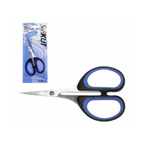 SOFTKUT Craft Scissors with Extra Sharp Point - 4″ (10.2cm)