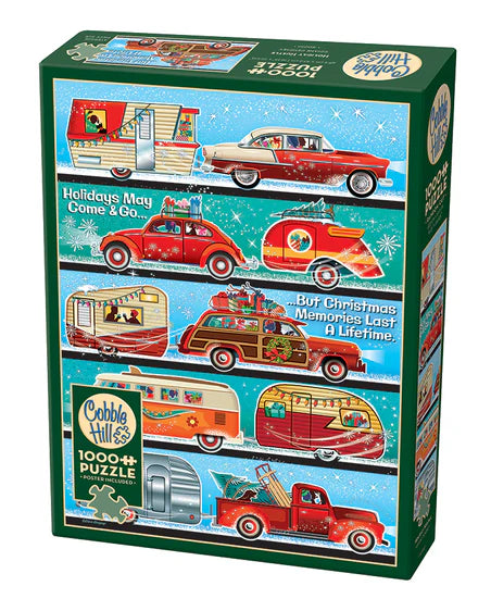 Cobble Hill Holiday Hustle 1000 Pc Puzzle