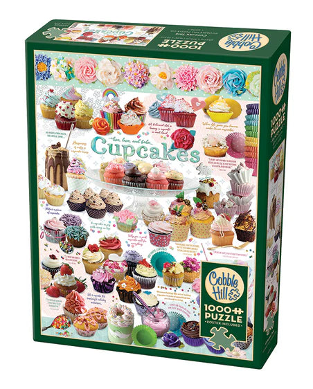 Cobble Hill 1000 pc Puzzle Cupcake Time