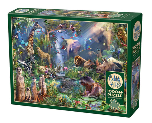 1000pc Puzzle Cobble Hill Into the Jungle