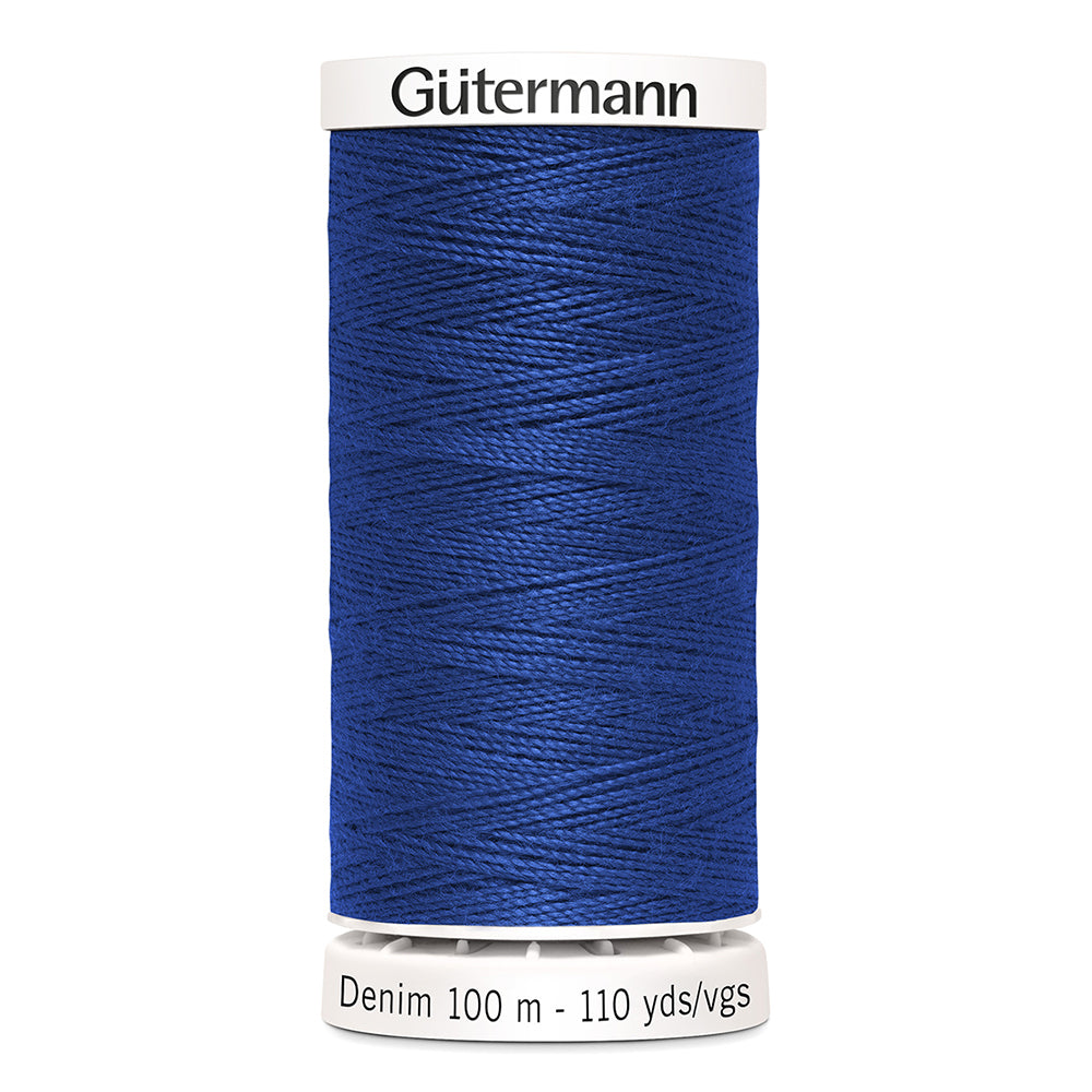 GÜTERMANN Denim Thread 100m - Light Blue
