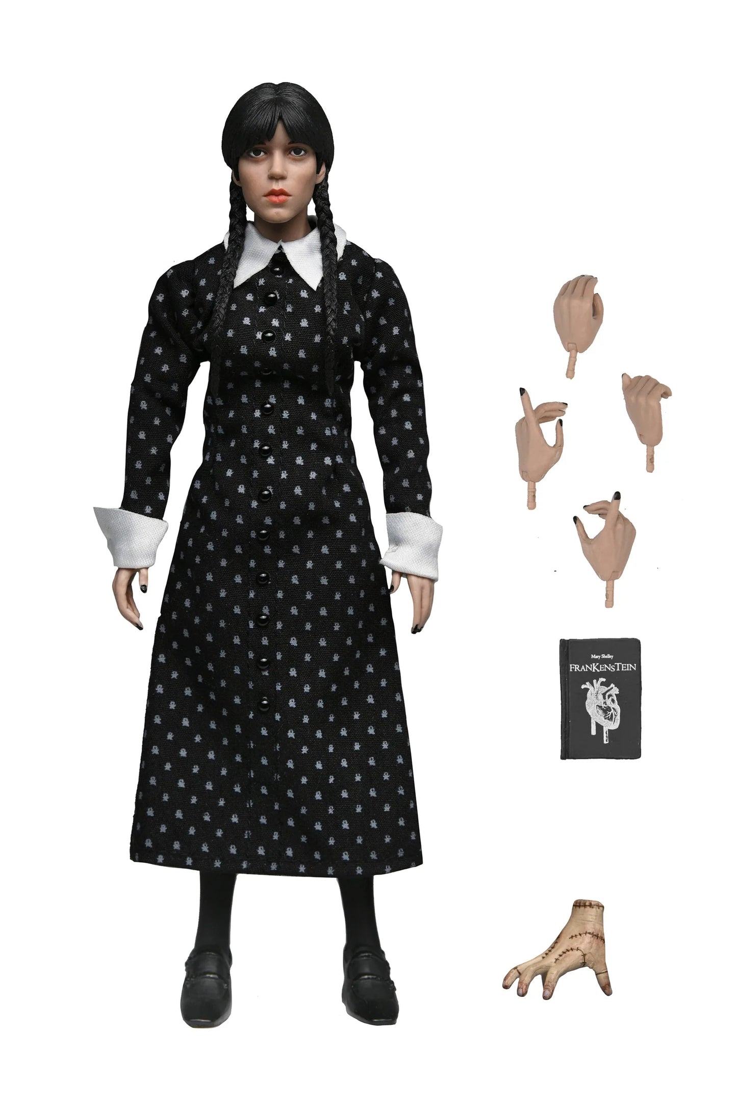 Wednesday - Wednesday Addams (Classic Dress) 8" Clothed Action Figure
