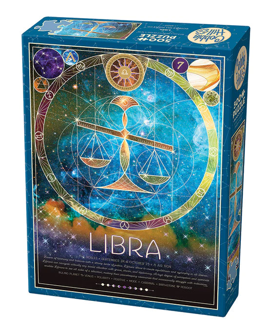 Cobble Hill 500 Piece - Libra