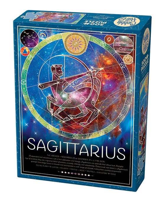 Cobble Hill 500 Piece - Sagittarius