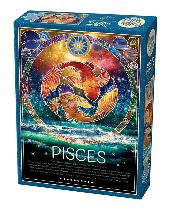 Cobble Hill 500 Piece - Pisces
