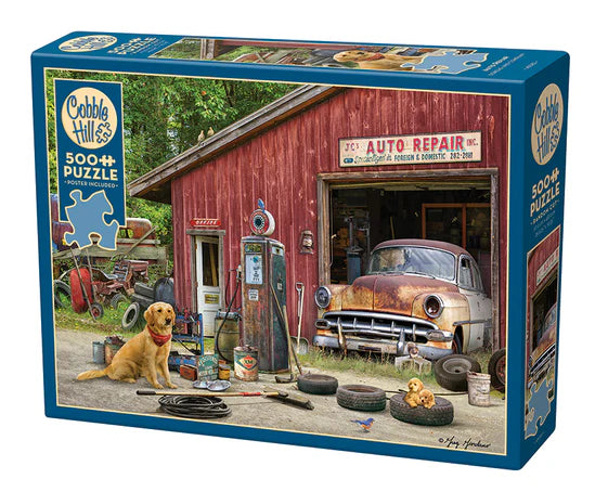 Cobble Hill 500pc Puzzle - Auto Repair