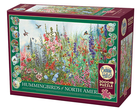 Cobble Hill 2000pc Puzzle - Hummingbirds of North America