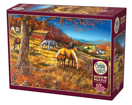 Cobble Hill 2000pc Puzzle - Hillside Gathering