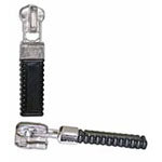 COSTUMAKERS Zipper Slider With Novelty Nickel Pull