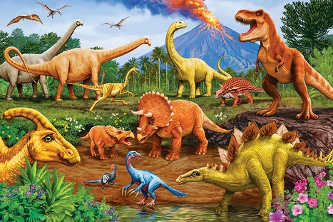 Dinos (35pc Floor Rope Handle)