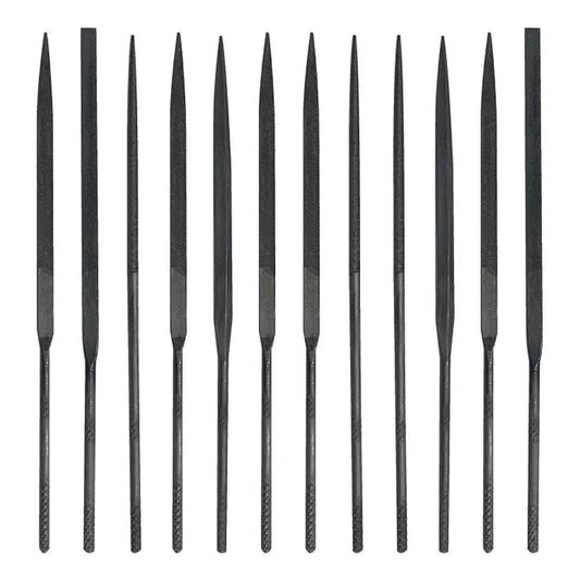 12-Piece Assorted Mini Needle File Set