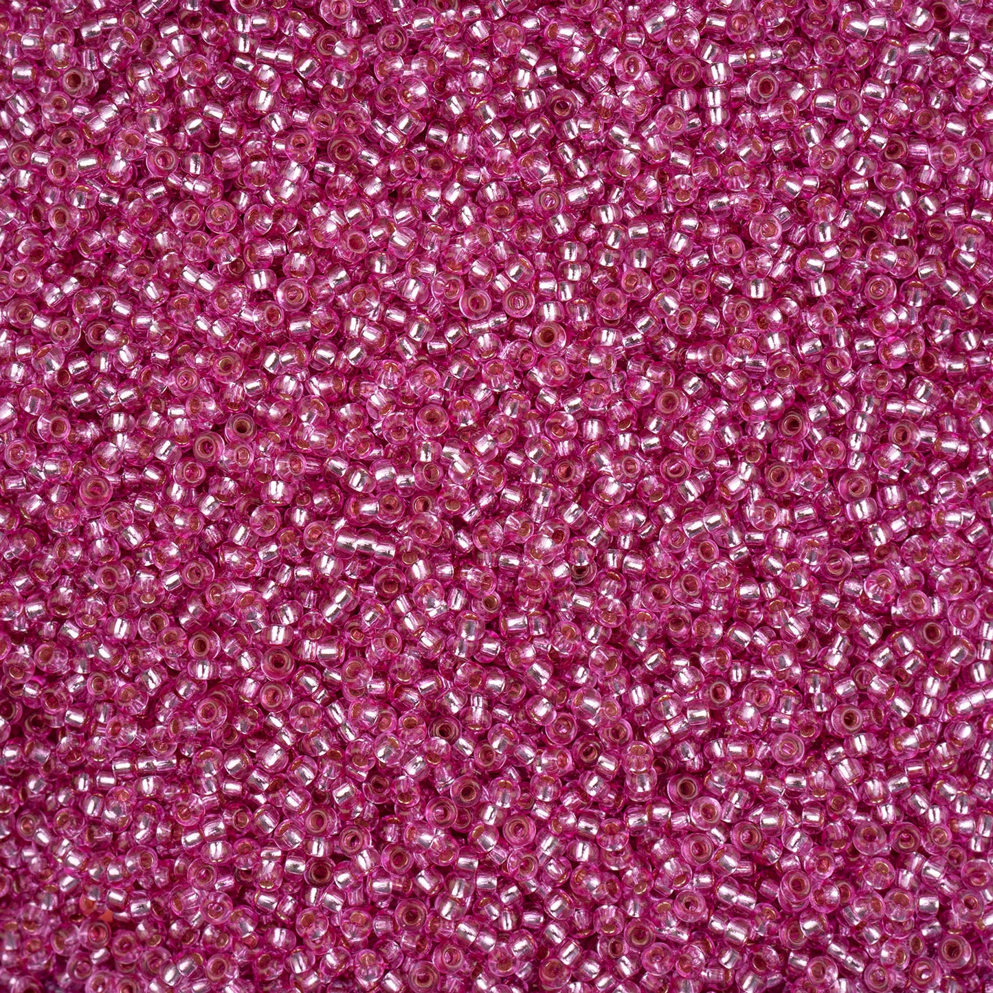 Czech Seed Bead 11/0 Vial S/L Bubble Gum Pink Solgel apx23g