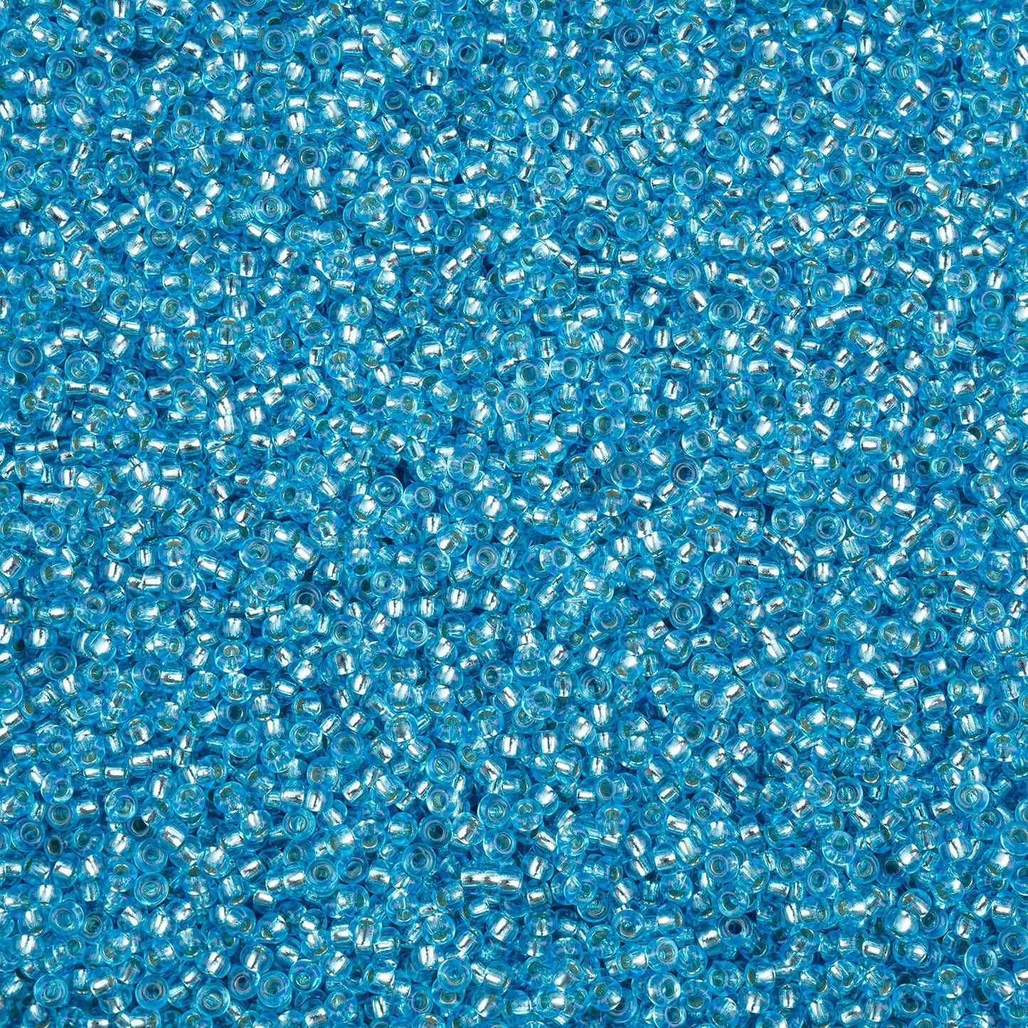 Czech Seed Bead 11/0 Vial S/L Aqua Solgel apx23g