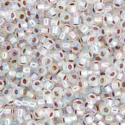 Miyuki Seed Bead 11/0 apx.22g Crystal Silver Lined AB