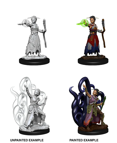 Wizkids D&D Minis 73837 Human Warlock Female
