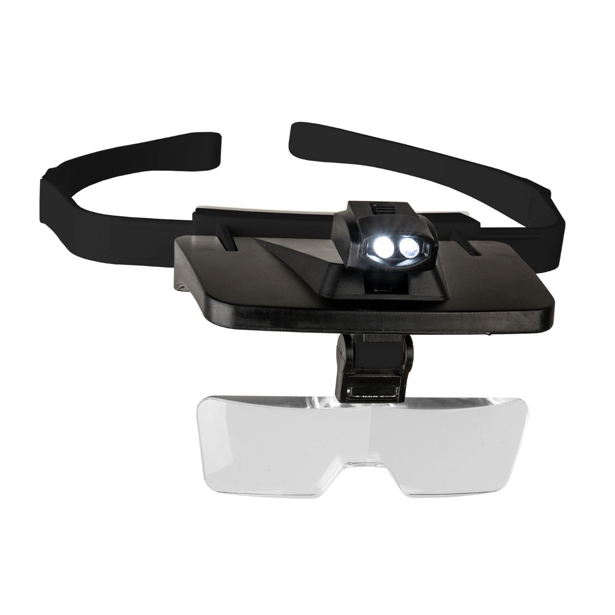 Head Mounted Magnifier With Lights